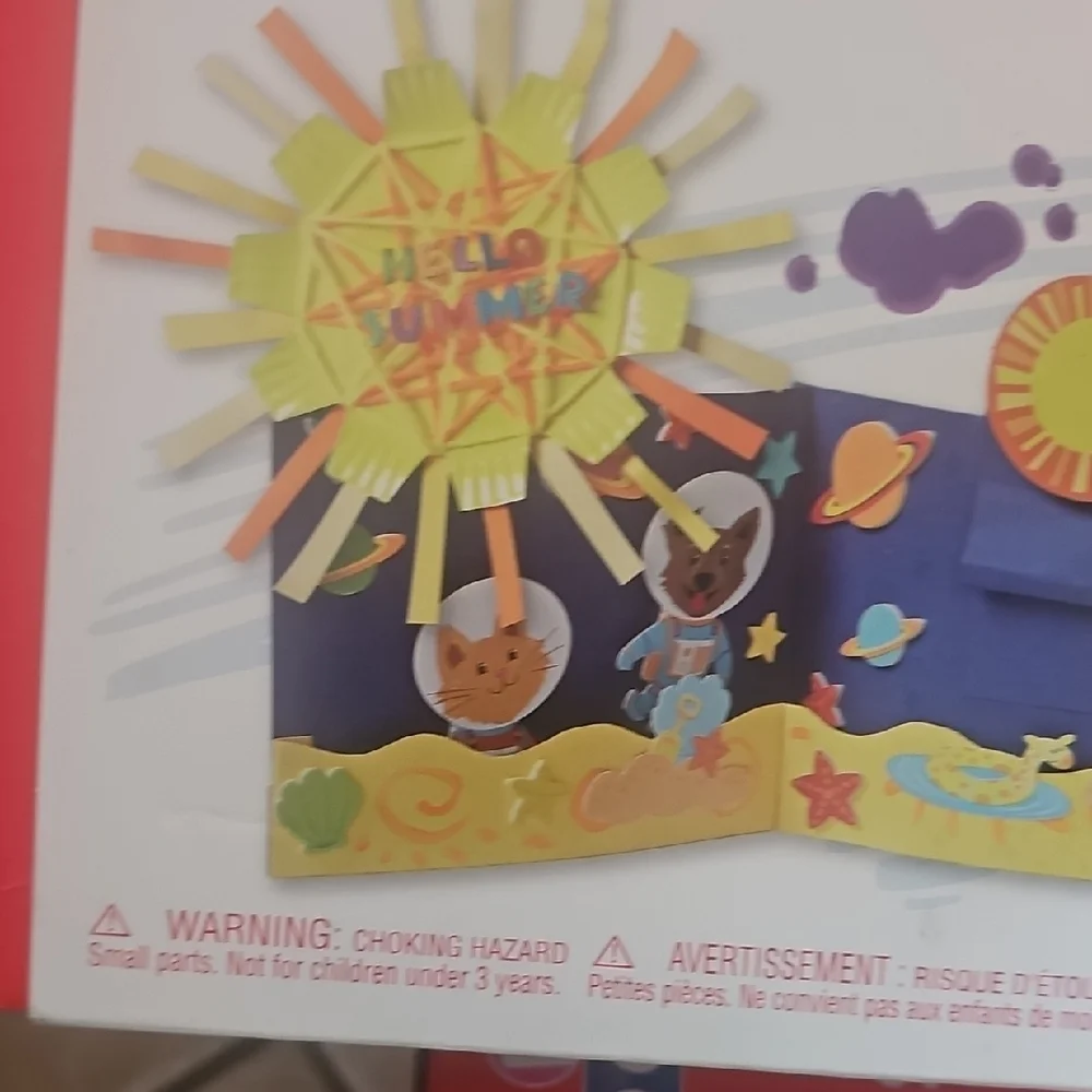 Creatology NWT Camp Craft Activity Kit - Multicolor Fun 6 & Up NEW